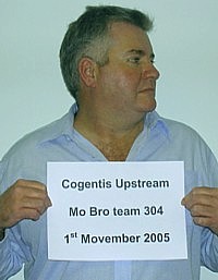 Chris Dimmock - Cogentis Upstream Mo Bro 1st Movember 2005
